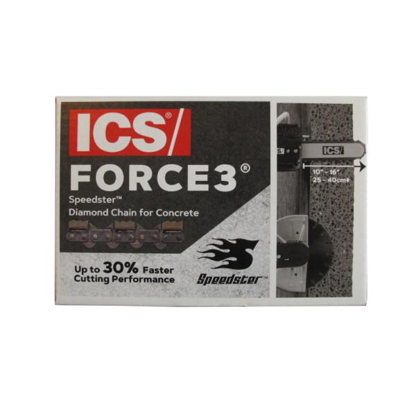 ICS Diamantkette Force3-29 Speedster 30 cm 653247 für 613GC, 680GC, 680ES GC, ICS-Cardi CD35-230V-WL, Cardi Coccodrillo CD 35